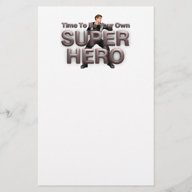 TEE Own Superhero Stationery (Front)