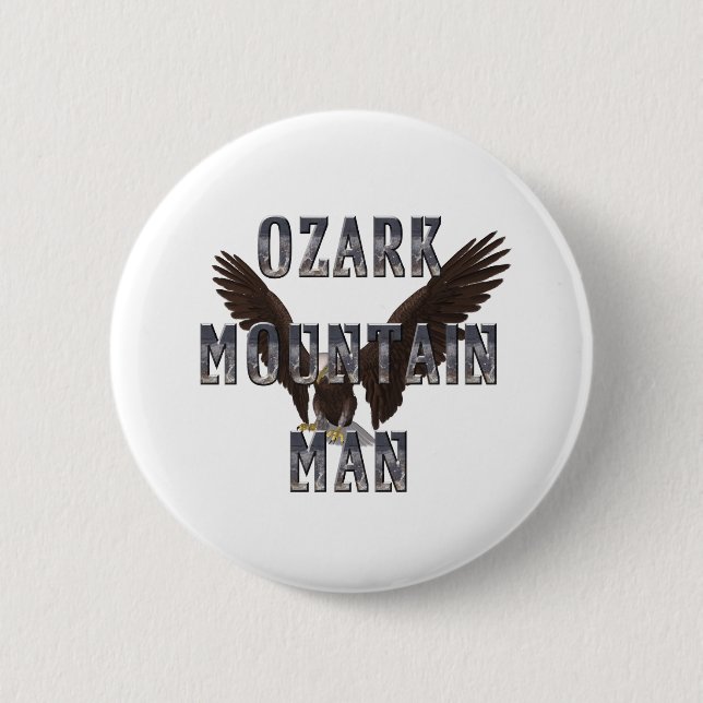 TEE Ozark Mountain Man Button (Front)
