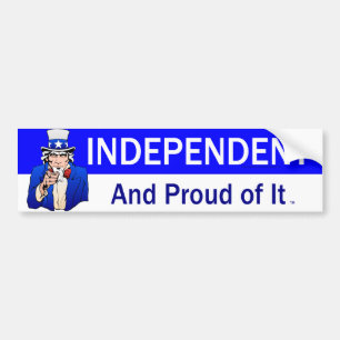 TEE Proud Independent Bumper Sticker