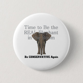 TEE Real Elephant Button
