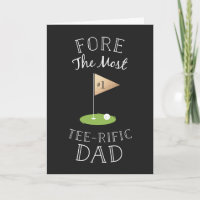 Tee-rific Father's Day Card