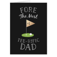 Tee-rific Father's Day Card
