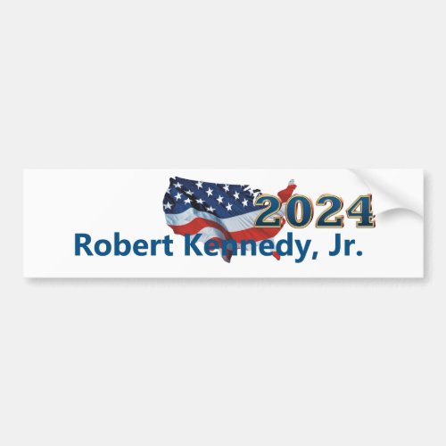 TEE Robert Kennedy Jr 2024 Bumper Sticker