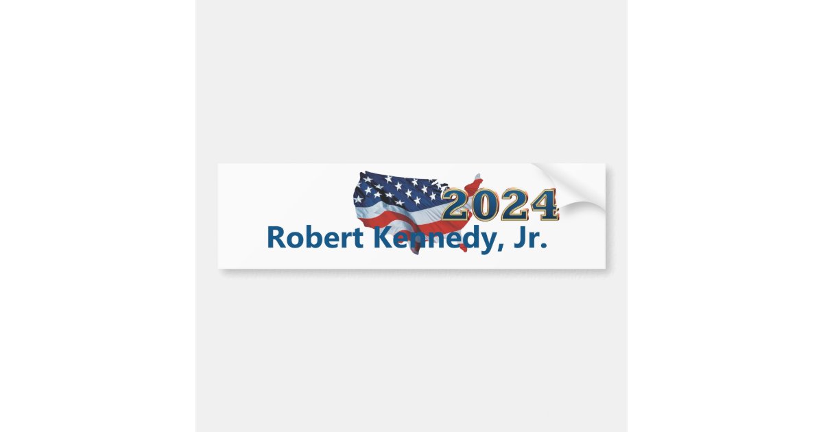 TEE Robert Kennedy, Jr. 2024 Bumper Sticker Zazzle