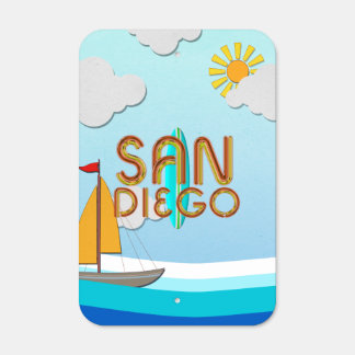 TEE San Diego Metal Parking Sign