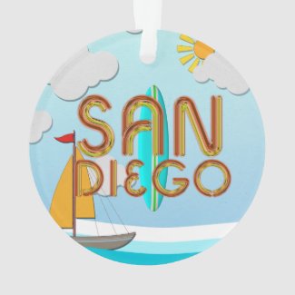 TEE San Diego Ornament