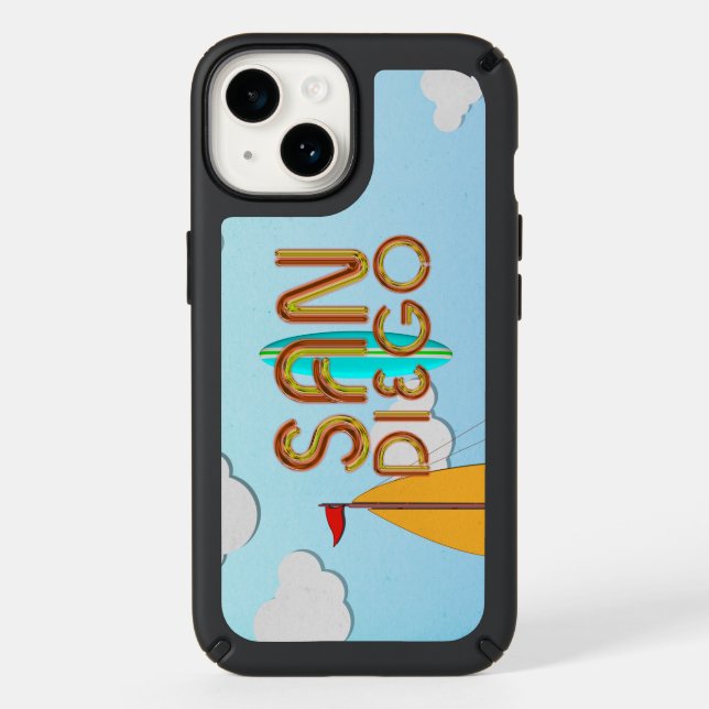 TEE San Diego Speck iPhone Case (Front)