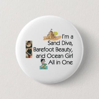 TEE Sand Diva Button