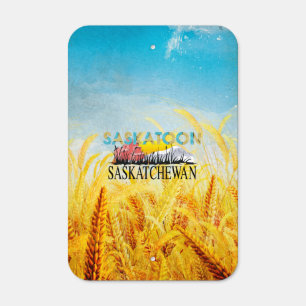 TEE Saskatoon Metal Parking Sign