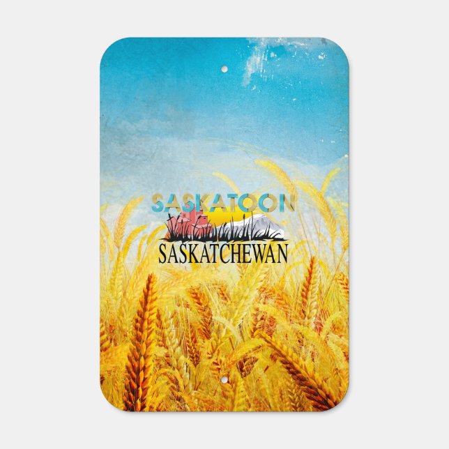 TEE Saskatoon Metal Parking Sign (Front)