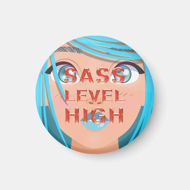 TEE Sass Level High Magnet (Front)