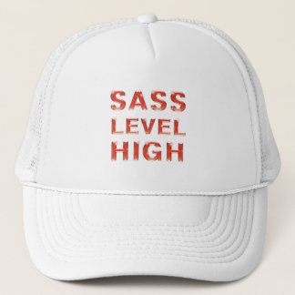 TEE Sass Level High Trucker Hat