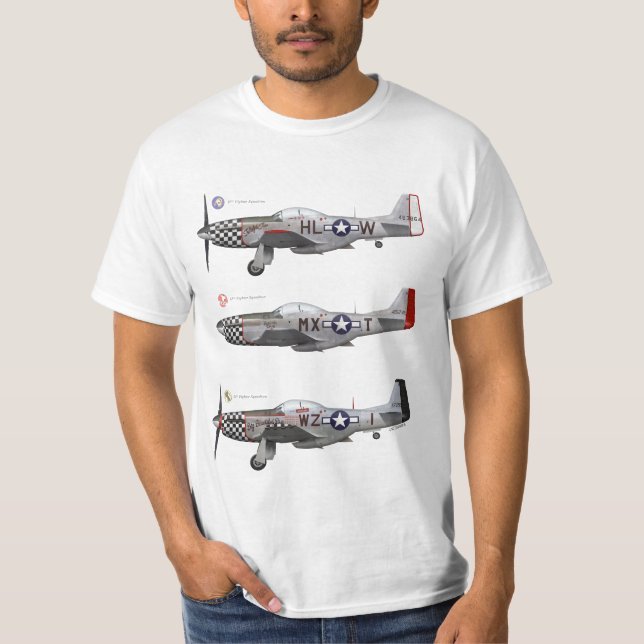 Tee-shirt 78th Fighter Group P-51 Mustang T-Shirt (Front)