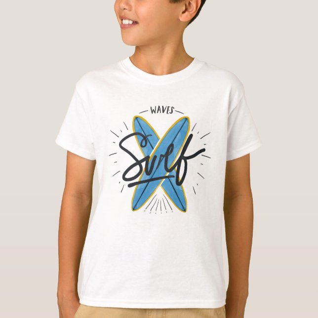Tee-shirt Boy Surfing T-Shirt (Front)