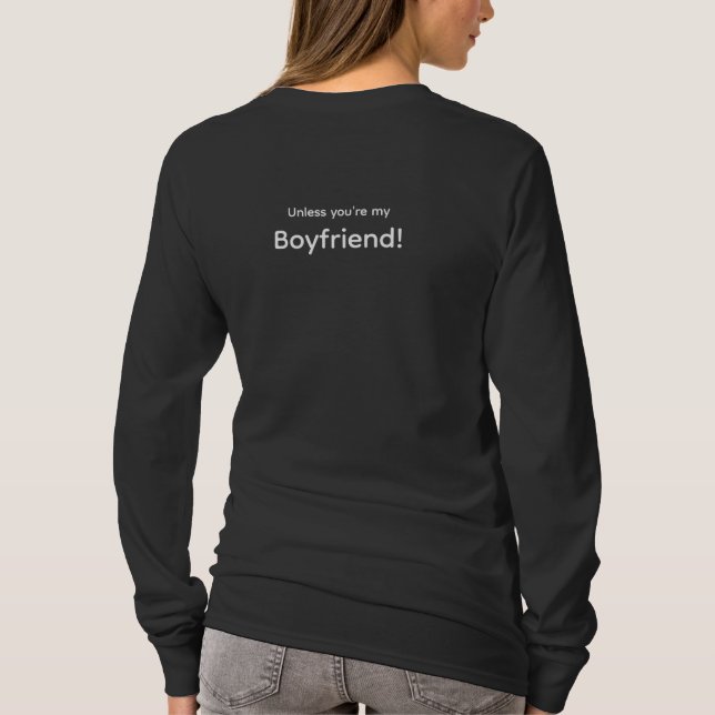 Tee Shirt - Boyfriend/Girlfriend (Back)
