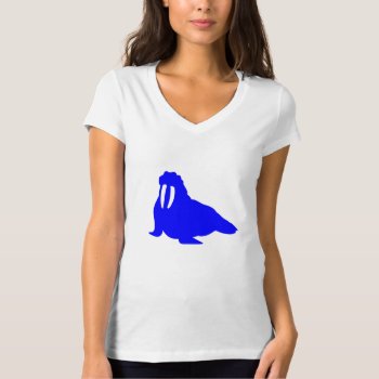 Tee Shirt Character Image Walrus by creativeconceptss at Zazzle