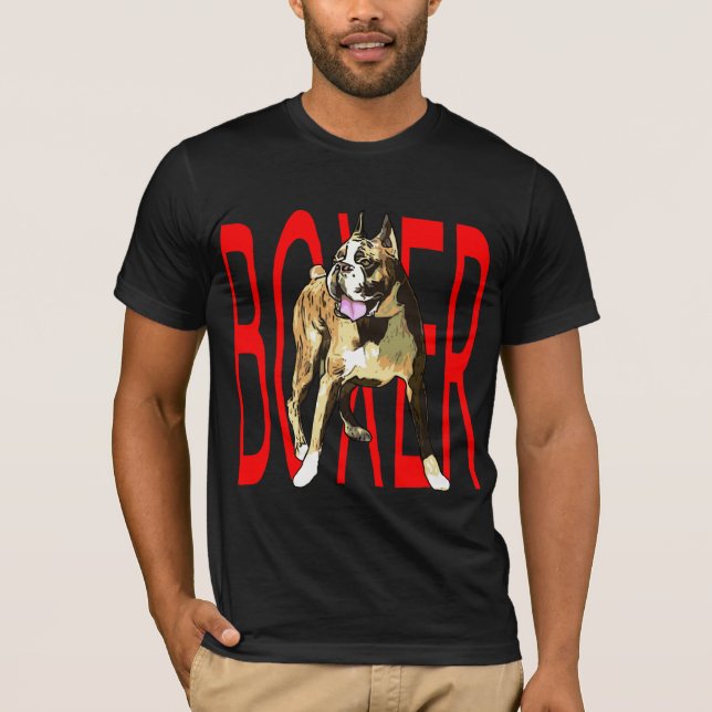 tee-shirt dog boxer T-Shirt (Front)