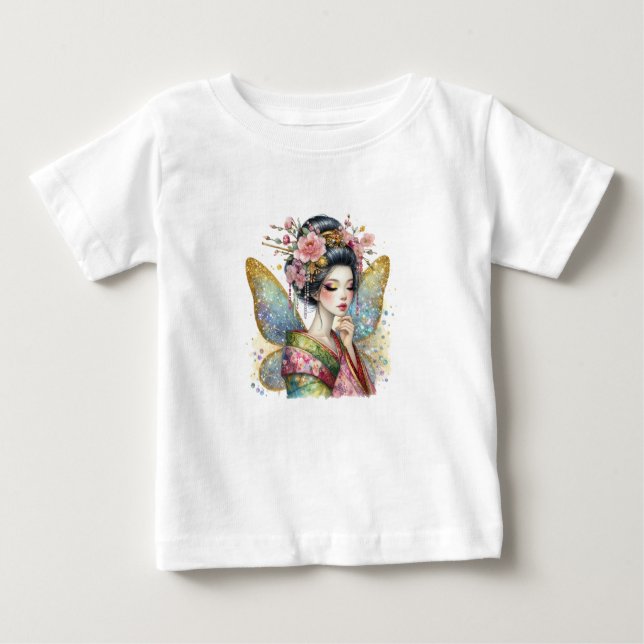 tee shirt geisha  (Front)