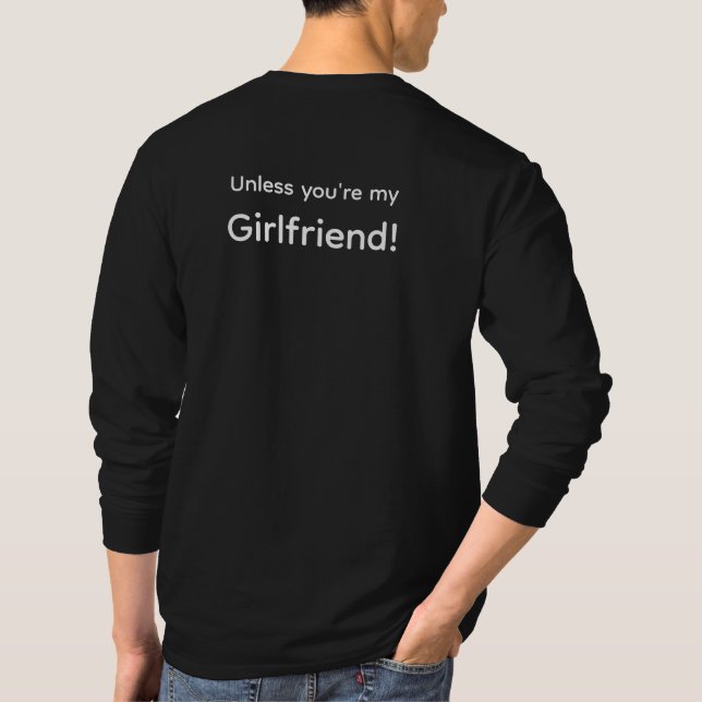 Tee shirt Girlfriend/Boyfriend (Back)