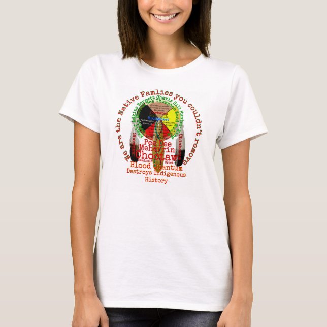 Tee Shirt Indigenous Families Totem (Front)