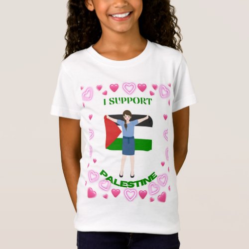teeshirt je supporte palestine T_Shirt