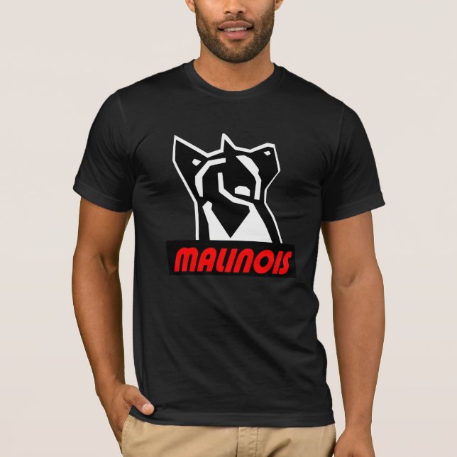 tee-shirt malinois T-Shirt (Front)