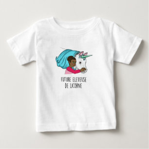 Tee-shirt MC “Future éleveuse of Unicorn " Baby T-Shirt