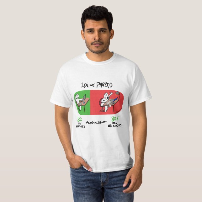 Tee-shirt not to make some too much with work! T-Shirt (Front Full)