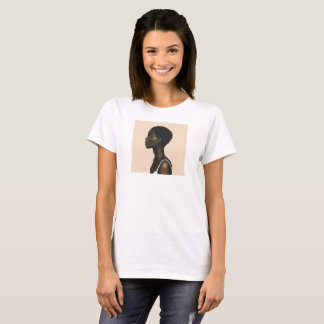 Tee-shirt painting woman of profile T-Shirt
