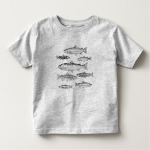 Tee-shirt Trouts for young children Toddler T-shirt