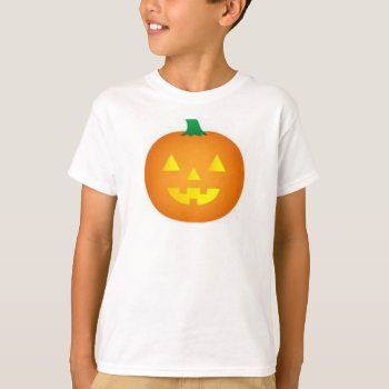 Tee Shirt  With Pumpkin by CREATIVEHOLIDAY at Zazzle