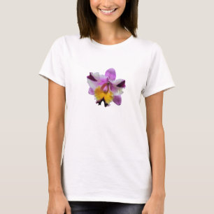 Tee Shirt with Purple Orchid