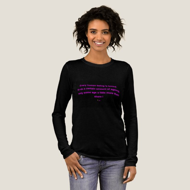 TEE SHIRT WITH QUOTE (Full Front)