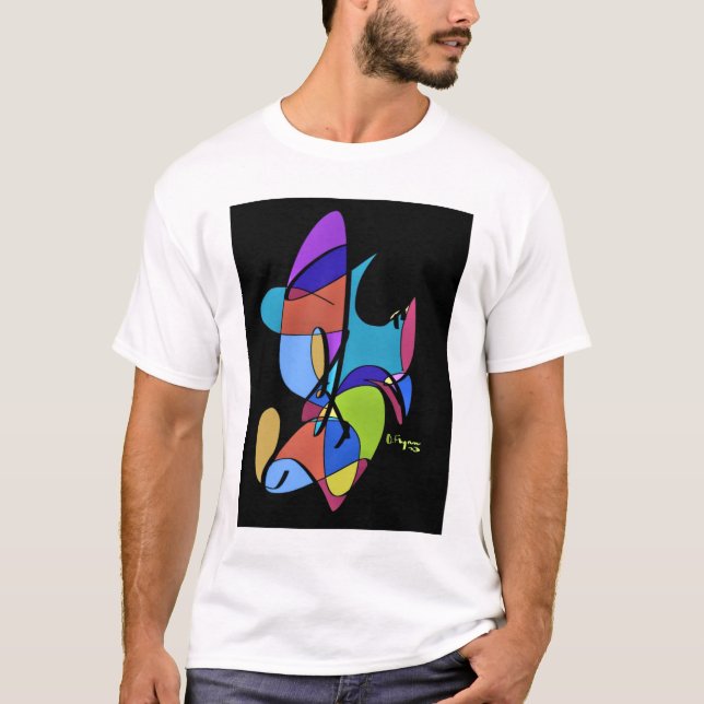 Tee shirts with original design by David Flynn (Front)