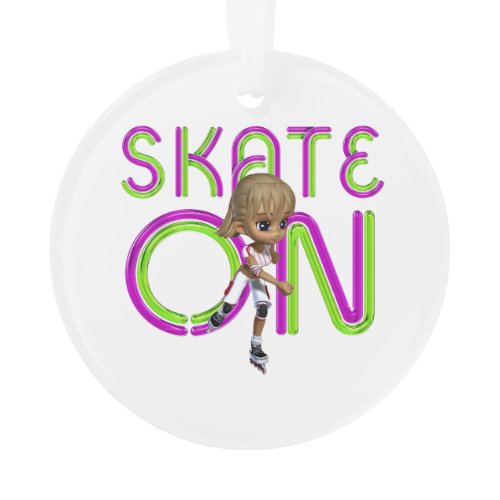TEE Skate On Ornament