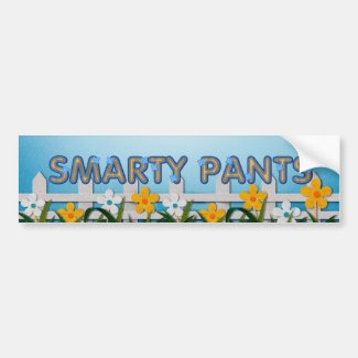 TEE Smarty Pants Bumper Sticker