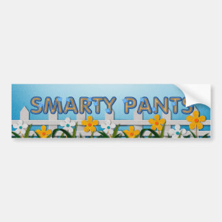 TEE Smarty Pants Bumper Sticker