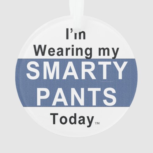 TEE Smarty Pants Ornament