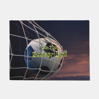 TEE Soccer Slogan Doormat