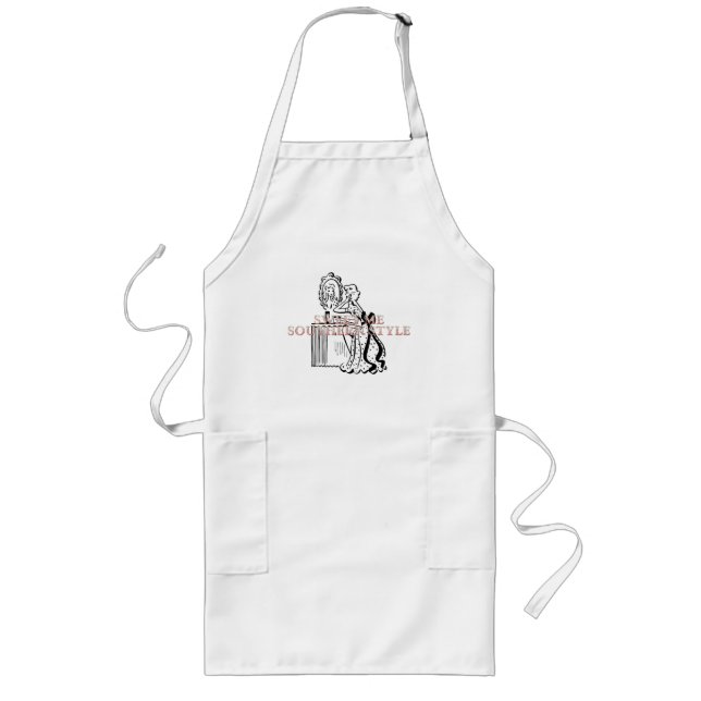 TEE Sweet Me Southern Style Long Apron (Front)