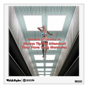 TEE Tanning Salon Rule Wall Decal