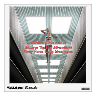 TEE Tanning Salon Rule Wall Decal