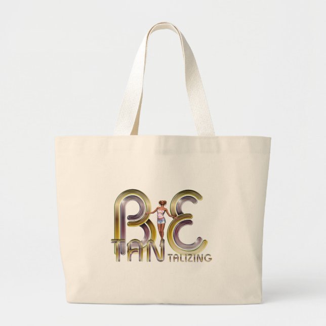 TEE Tantalizing Large Tote Bag (Front)