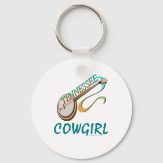 TEE Tennessee Cowgirl Keychain