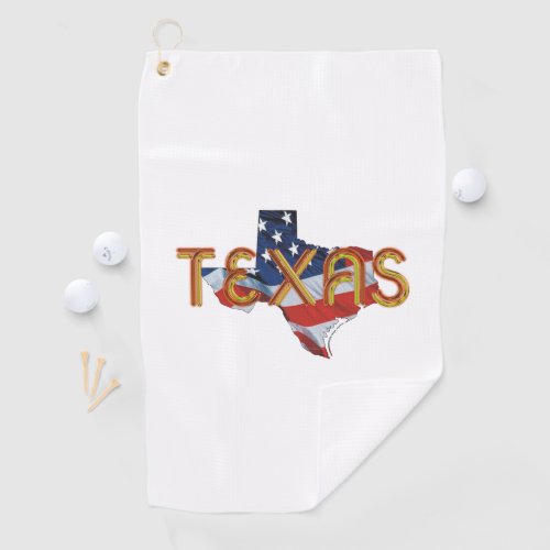 TEE Texas Golf Towel