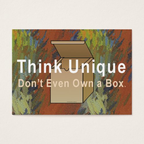 TEE Think Unique Business Cards