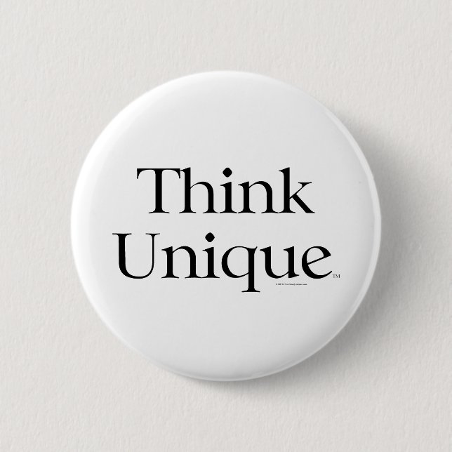 TEE Think Unique Button (Front)