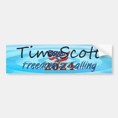 TEE Tim Scott 2024 Bumper Sticker