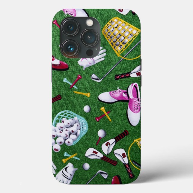 Tee Time Girly Golf   Case-Mate iPhone Case (Back)
