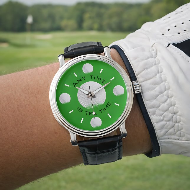 Tee Time Golf Ball in Grass Watch (Creator Uploaded)